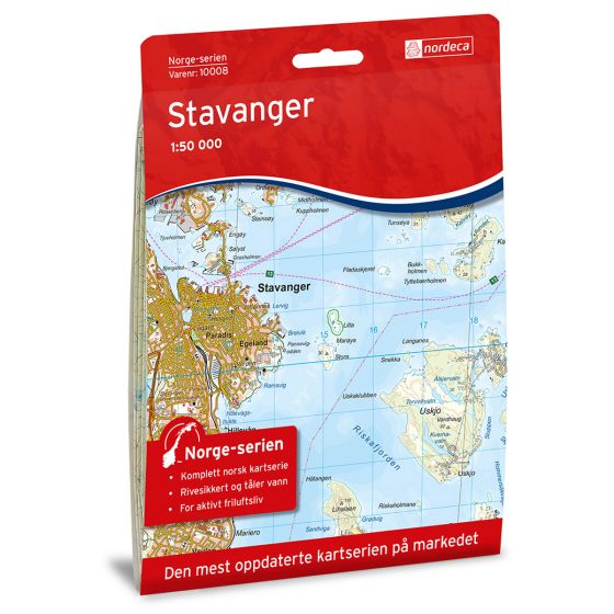 Produktbild für Stavanger Karte