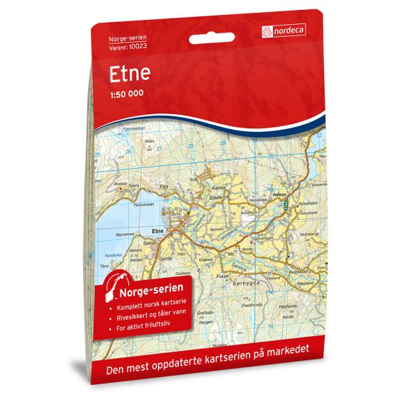 Cover image for Etne map