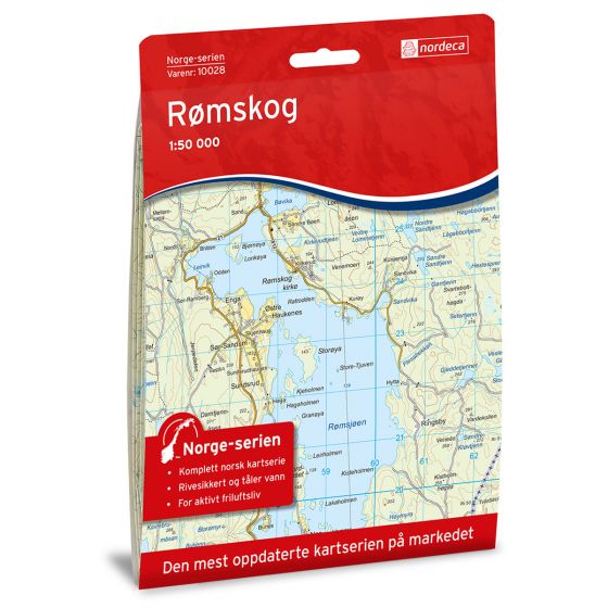 Produktbild für Rømskog Karte