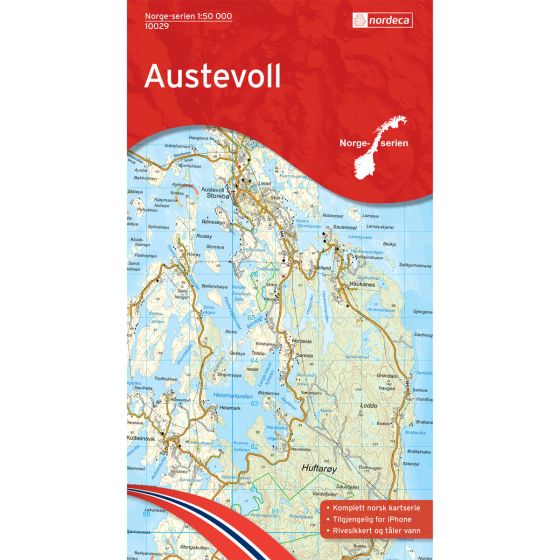 Forside av Austevoll kart