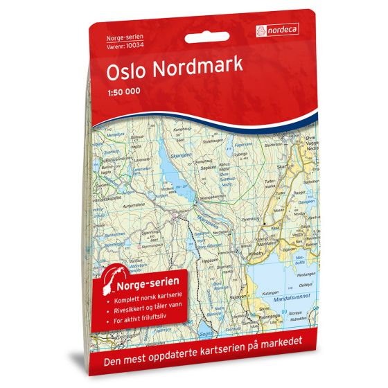 Produktbild für Oslo Nordmark Karte