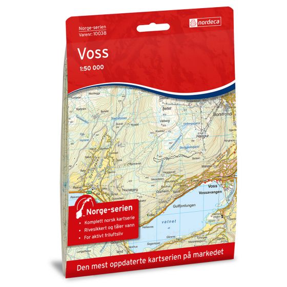 Forside av Voss kart