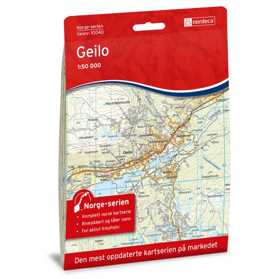 Cover image for Geilo map