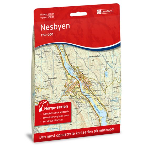 Produktbild für Nesbyen Karte