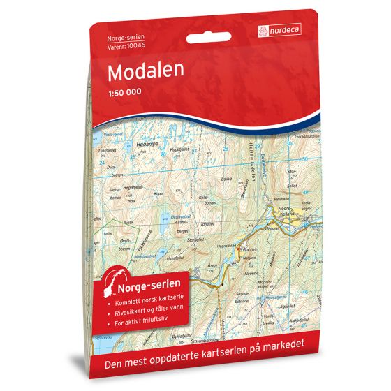 Cover image for Modalen map