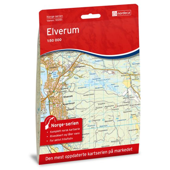 Produktbild für Elverum Karte