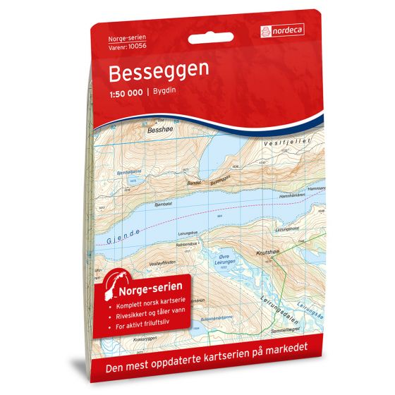Cover image for Besseggen map