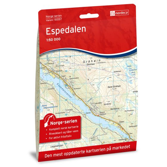 Cover image for Espedalen map