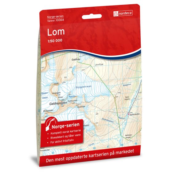 Produktbild für Lom Karte