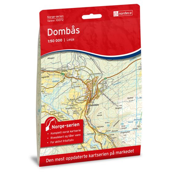 Cover image for Dombås map