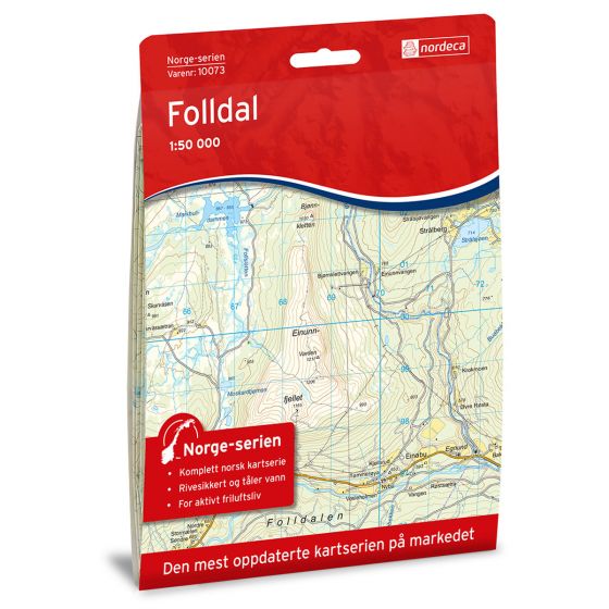 Produktbild für Folldal Karte