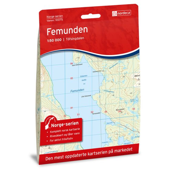 Cover image for Femunden map