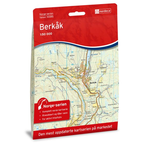 Produktbild für Berkåk Karte