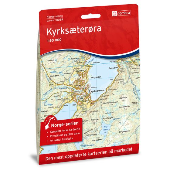 Cover image for Kyrksæterøra map