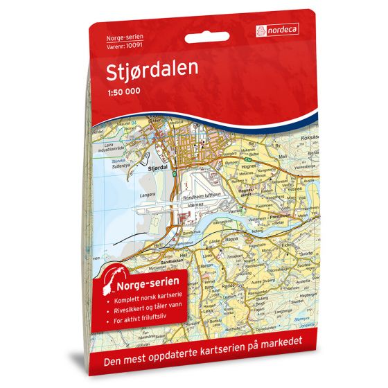 Produktbild für Stjørdalen Karte