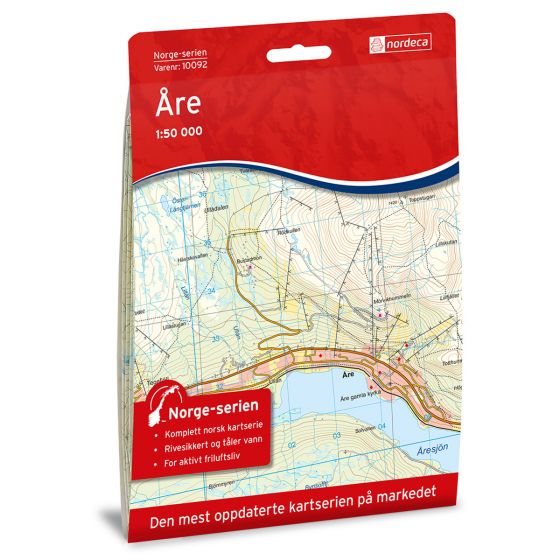 Cover image for Åre map