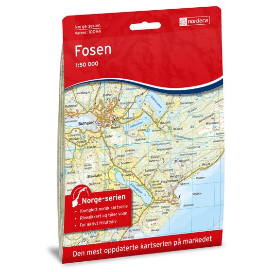 Cover image for Fosen map