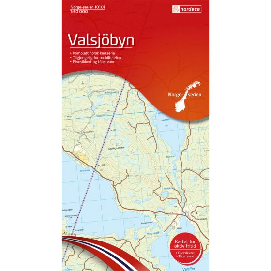 Produktbild für Valsjöbyn Karte