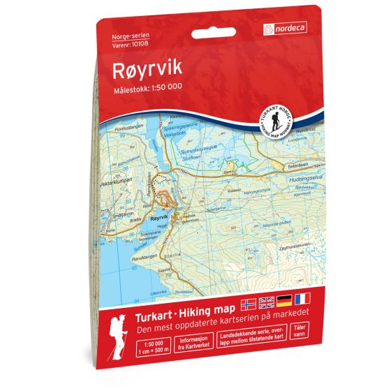 Produktbild für Røyrvik Karte
