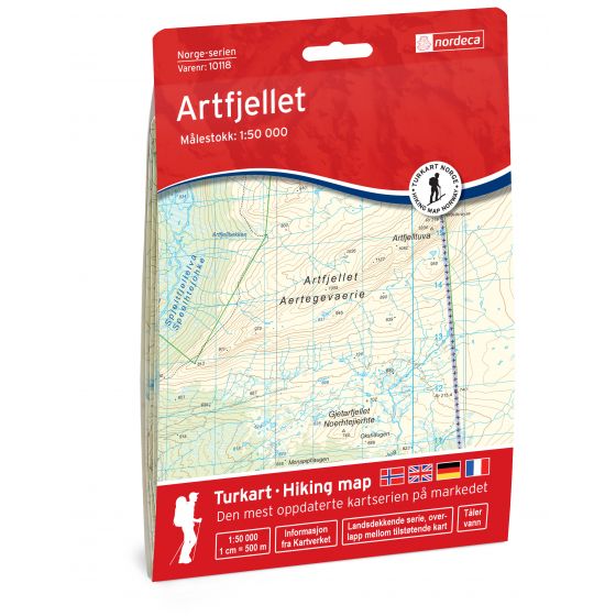 Cover image for Artfjellet map