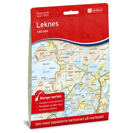 Cover image for Leknes map