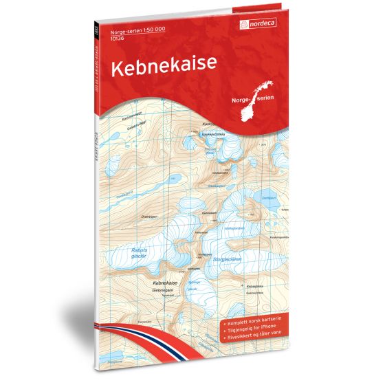 Cover image for Kebnekaise map