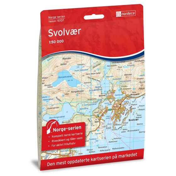 Cover image for Svolvær map