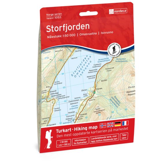 Produktbild für Storfjorden Karte