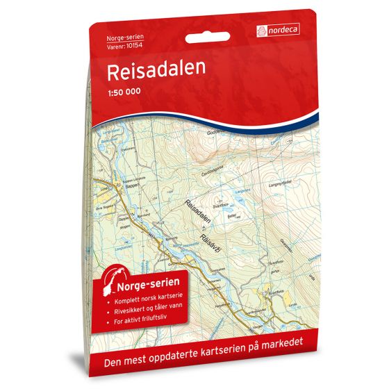 Cover image for Reisadalen map