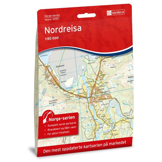 Cover image for Nordreisa map
