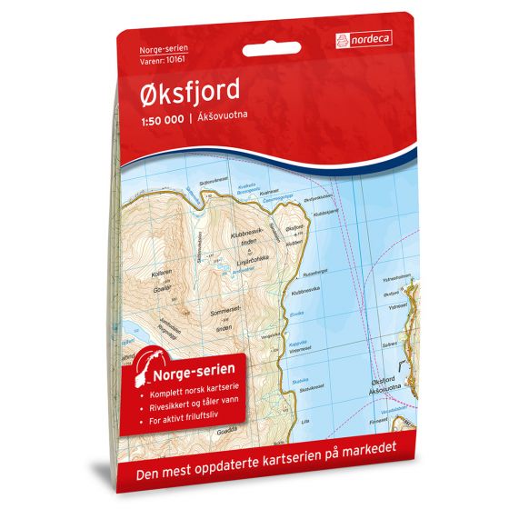 Produktbild für Øksfjord Karte