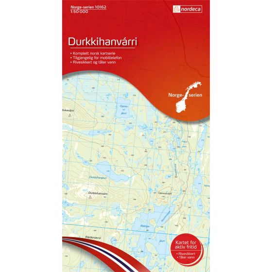 Produktbild für Durkkihanvarri Karte
