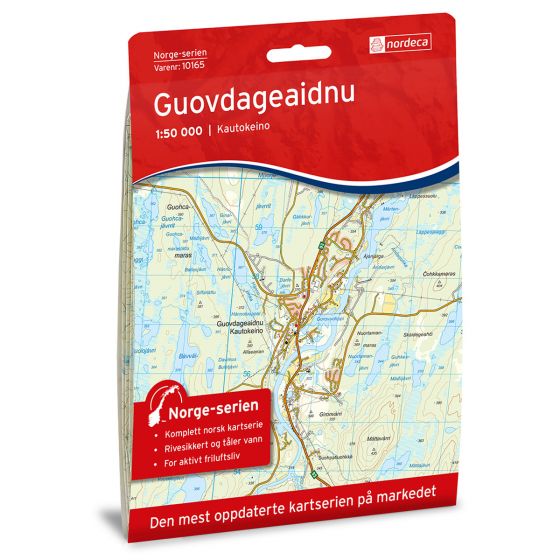 Produktbild für Guovdageaidnu Karte