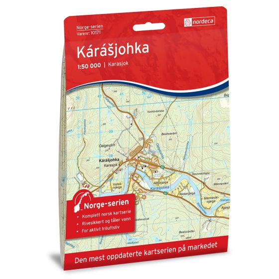 Cover image for Karasjohka map