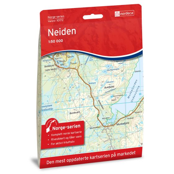 Cover image for Neiden map