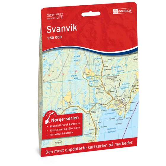 Cover image for Svanvik map