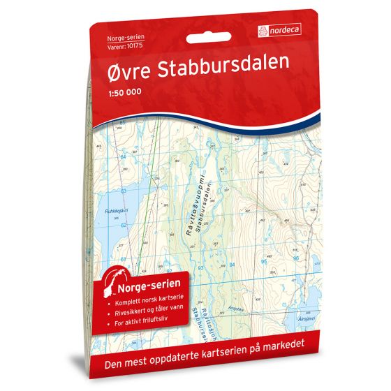 Produktbild für Øvre Stabbursdalen Karte