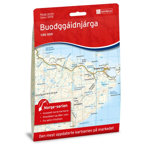 Cover image for Buodggaidnjarga map