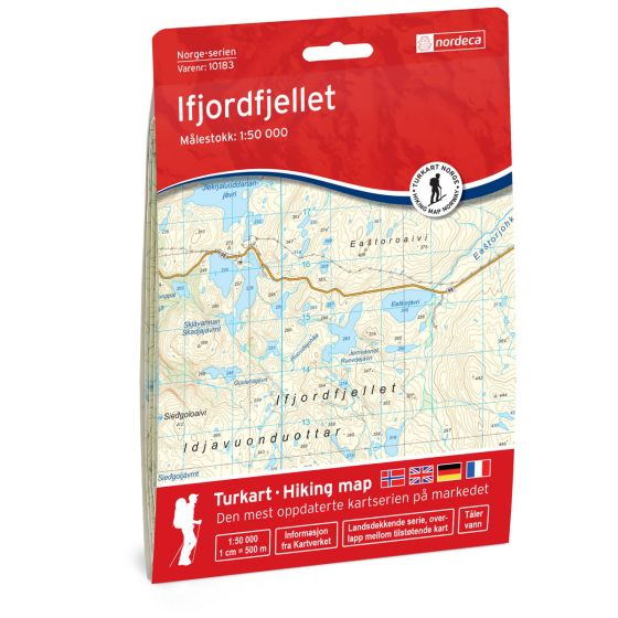 Produktbild für Ifjordfjellet Karte