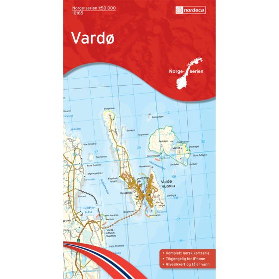 Cover image for Vardø map