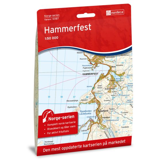 Forside av Hammerfest kart