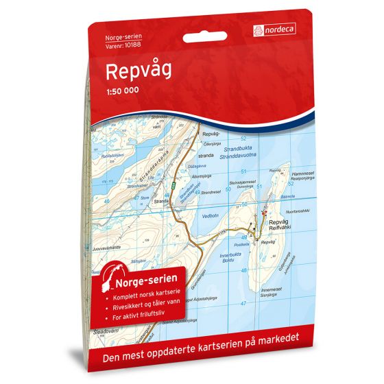 Produktbild für Repvåg Karte