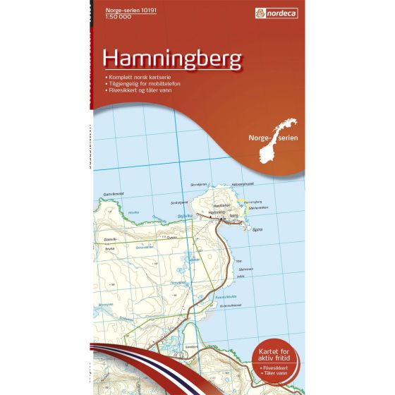 Forside av Hamningberg kart