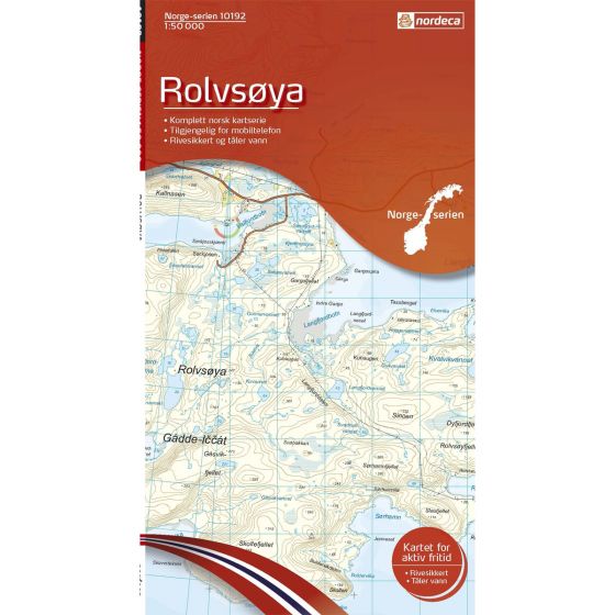 Produktbild für Rolvsøya Karte