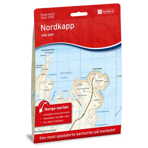 Cover image for Nordkapp map