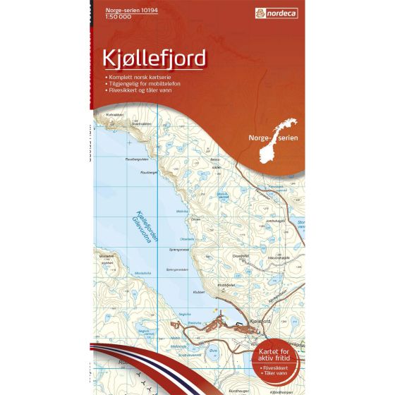 Cover image for Kjøllefjord map