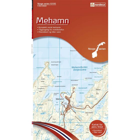 Forside av Mehamn kart