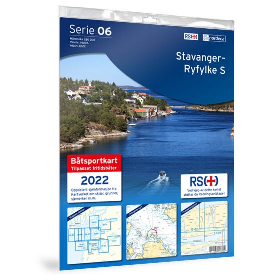 Forside av 06-Stavanger-Ryfylke S kart