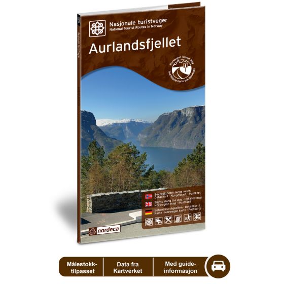 Cover image for Aurlandsfjellet map