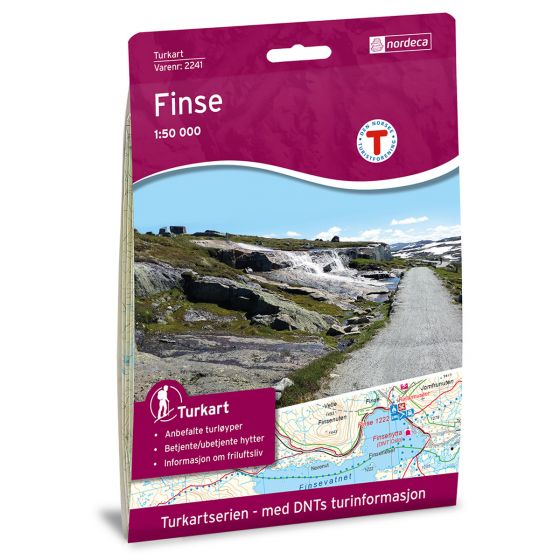 Cover image for Finse 1:50 000 map